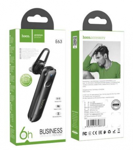 Casca Bluetooth, In-Ear, Autonomie Extinsă, Conexiune Rapidă, Hoco, E63 [1]