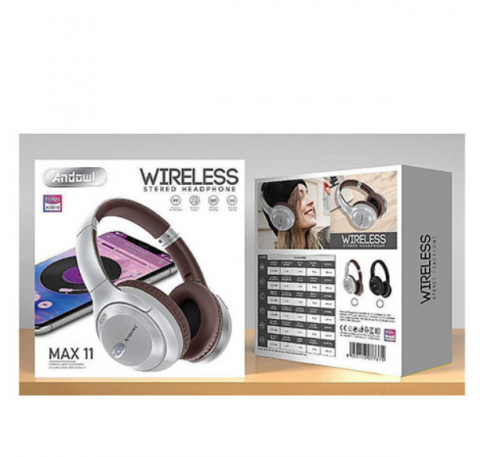 Căști Wireless Pliabile, Bluetooth 5.3, Microfon HD cu Anulare de Zgomot, Andowl MAX-11 [1]