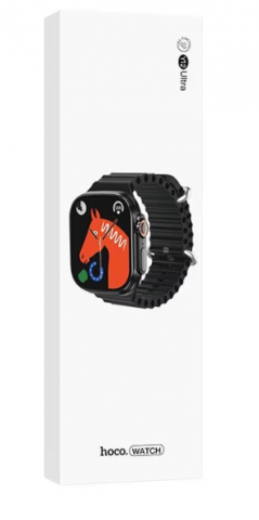 Ceas Inteligent Y12 Ultra, HOCO, Memorie 128MB, 280mAh, Bluetooth 5.0, Portocaliu, (Y12-ULTRA) [4]