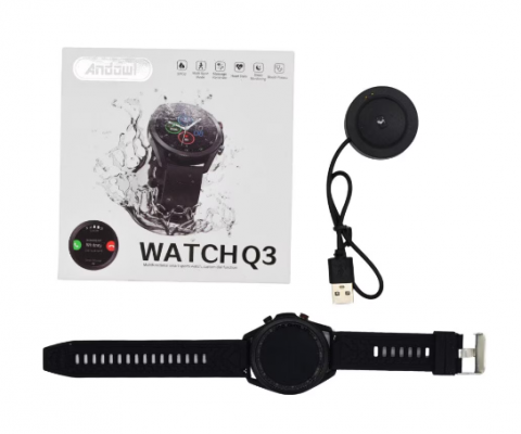 Ceas Smartwatch, Waterproof, Multisport, Apel Bluetooth 5.0, Andowl, (WATCHQ3) [3]