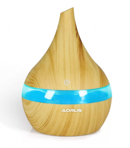 Articole wellness -  Difuzor pentru aromaterapie cu Ultrasunete  – Umidificator Tip Bulb cu Lumini LED și Tehnologie Modernă