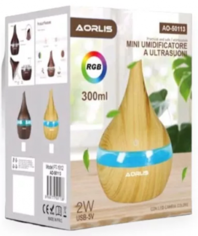  Difuzor pentru aromaterapie cu Ultrasunete  – Umidificator Tip Bulb cu Lumini LED și Tehnologie Modernă [5]