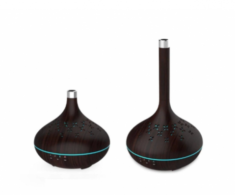 Articole Sanatate & Wellness - Difuzor Umidificator Aromaterapie Andowl cu Timer, Lumină RGB, 400 ml, USB, Design Modern, Andowl (AN-100)