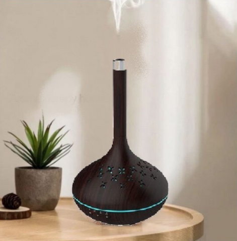 Difuzor Umidificator Aromaterapie Andowl cu Timer, Lumină RGB, 400 ml, USB, Design Modern, Andowl (AN-100) [2]
