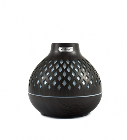 Difuzor Umidificator Aromaterapie Q-X13 cu RGB și Telecomandă, 400 ml, Timer, Design Compact și Silențios [3]