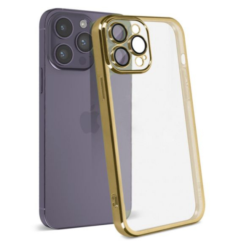 Telefoane mobile & accesorii - Husa iPhone 14, Silicon Slim, CLEAR, ElectroEdge, (SS-140)