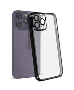 Husa pentru iPhone 14 Plus, Plating, Silicon Slim, CLEAR, ElectroEdge, (IP-140) [3]