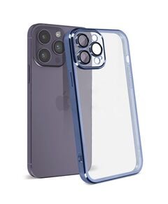 Husa pentru iPhone 14 Plus, Plating, Silicon Slim, CLEAR, ElectroEdge, (IP-140) [1]