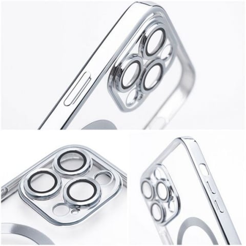 Husa Plating pentru iPhone 14, cu MagSafe, ElectroEdge, (ME-140) [6]