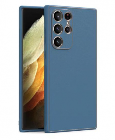 Incarcatoare telefoane - Husă Samsung S23, Piele-Eco, Margini TPU Rezistente, (SAMS23)