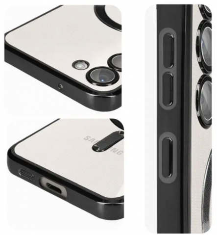 Incarcatoare telefoane - Husa Samsung S24 Ultra, cu MagSafe, ElectroEdge, Plating, (SAMS24)