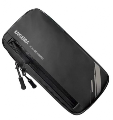 Husa sport pentru alergat, Arm Band, Universala, pentru telefon, BLACK, Kakusiga (KSC-1502) [1]
