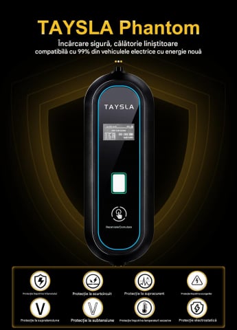 Încărcător auto portabil TAYSLA Phantom – Siguranță și eficiență pentru orice vehicul electric [7]