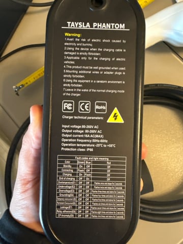 Încărcător auto portabil TAYSLA Phantom – Siguranță și eficiență pentru orice vehicul electric [14]