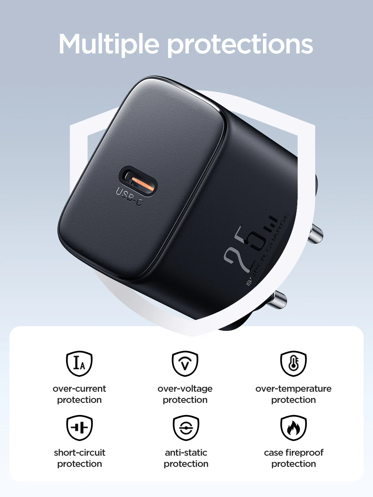 Încărcător rapid inteligent de perete JOYROOM JR-TCF11 25W Fast Charger EU [3]