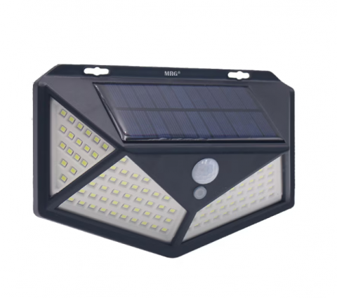 Iluminat & electrice - Lampa cu Incarcare Solara si Senzor de Miscare, 114 LED, RoodTrade (SX18-083)
