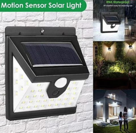 Lampa Solara de Perete, Tip Proiector, 40 Led, Andowl Q-L427 [3]