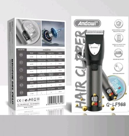 Articole Hair Styling - Mașină de Tuns cu Afișaj Digital, Tăiere Precisă, Autonomie Lungă, Aorlis (Q-LF988)