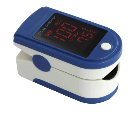 Articole Sanatate & Wellness - Pulsoximetru cu Ecran Digital pentru Masurarea Nivelului de Oxigen din Sange si a Pulsului, Portabil, Jziki (JZK-302)