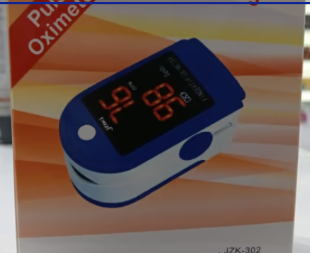 Pulsoximetru cu Ecran Digital pentru Masurarea Nivelului de Oxigen din Sange si a Pulsului, Portabil, Jziki (JZK-302) [4]