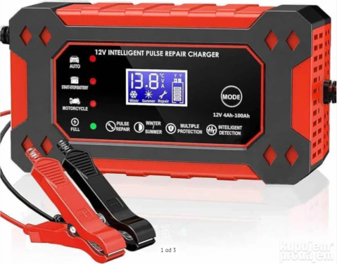 Redresoare auto - Redresor Automat pentru Baterii Auto 12V/5Amp, Inteligent, cu Funcție de Reparare și Siguranță, Andowl (Q-DP1520)