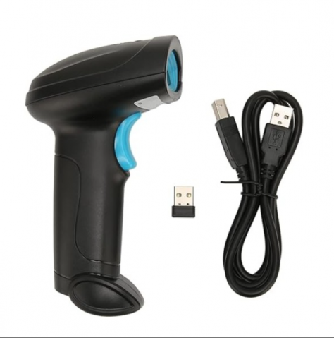 PC, Periferice & Software - Scanner Coduri de Bare 1D, 2D si QR Wireless cu Acumulator, Andowl (Q-SM55B)