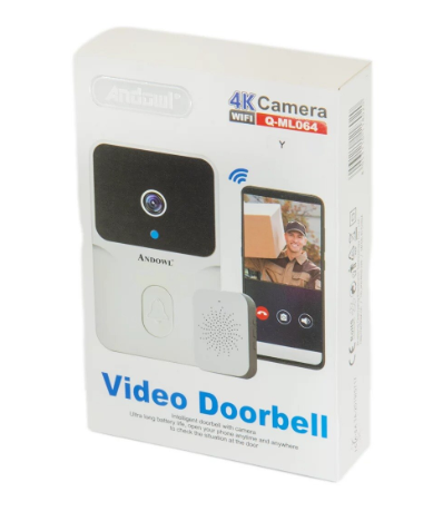 Sonerie Video pentru Usa, cu Wireless, Andowl (Q-ML064) [1]