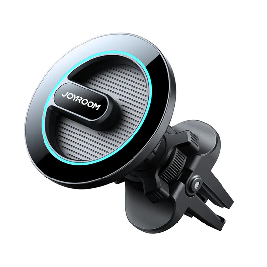 Suport si docking telefoane - Suport Auto, JR-ZS366, Magnetic, montaj Ventilatie, MultiAngle, PushLock, Negru