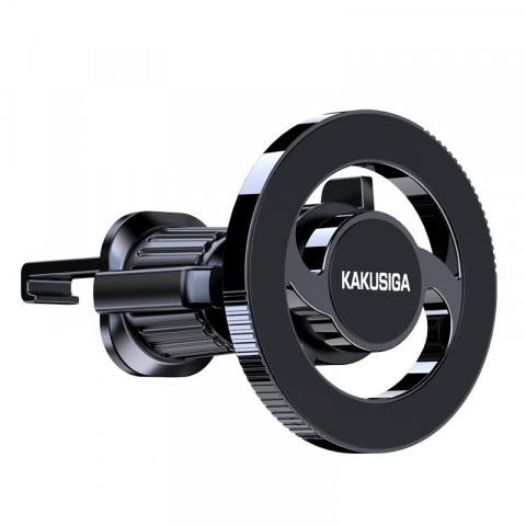 Suport auto Kaku KSC-1164, magnetic ventilatie, rotatie 360°, sistem PullClip, inel magnetic [1]