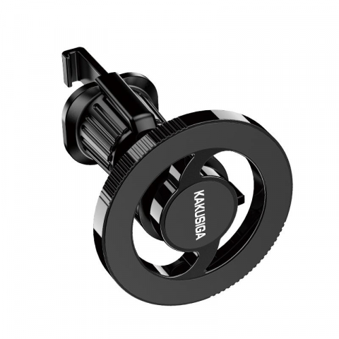 Suport auto Kaku KSC-1164, magnetic ventilatie, rotatie 360°, sistem PullClip, inel magnetic [2]