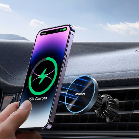 Suport auto magnetic cu incarcare wireless 15W Joyroom JR-ZS240 [2]