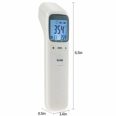 Termometru Digital cu Infrarosu și Alarma pentru Febra, Non-Contact, Andowl (CK-T1502) [4]