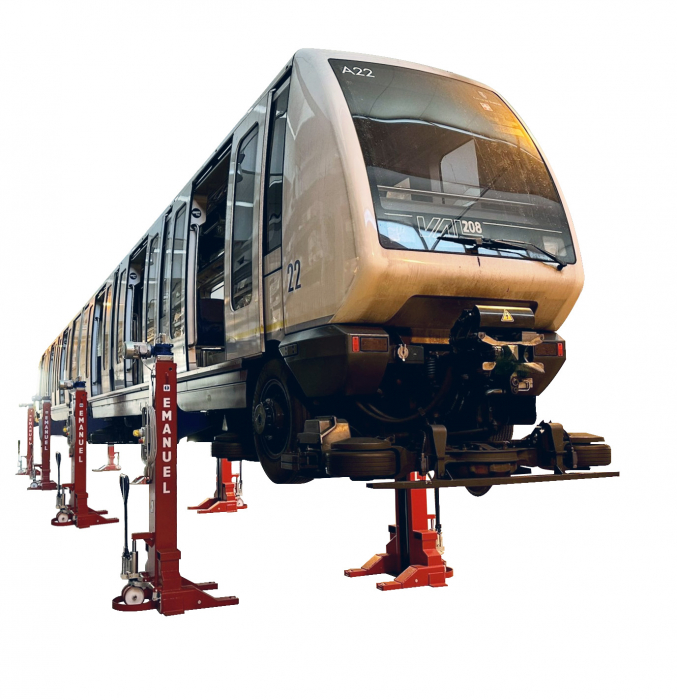 Elevator mobil pentru trenuri, tramvaie si metrouri SCM - IndustrialMAG [3]