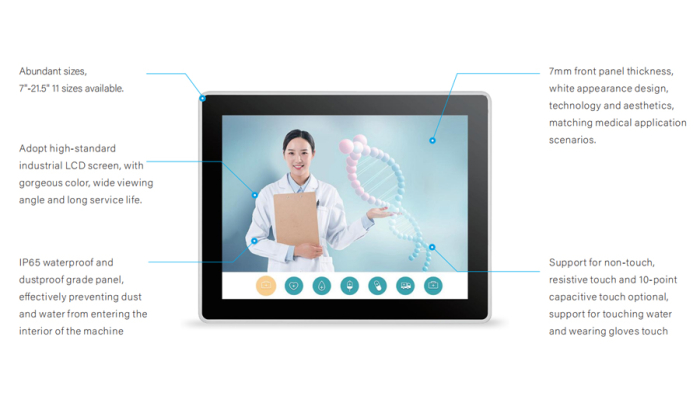 Monitor medical TouchThink M Series cu ecran tactil IP65 [2]