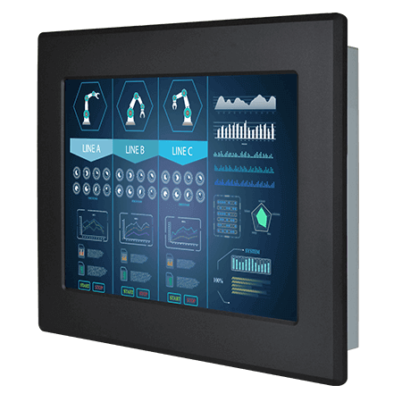 R10L100-PMT2OD - Display cu montare pe panou tactil rezistiv de 10,4 inch [2]