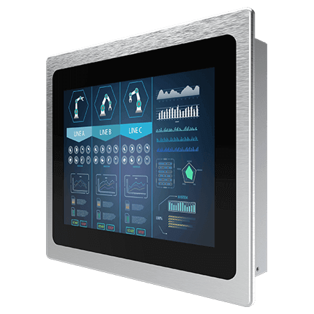 R10L100-PPT2OD - Display cu montare pe panou tactil PCAP de 10,4 inch [2]