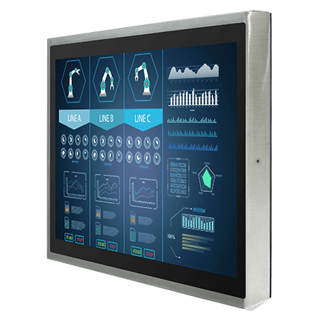 R15L100-SPC369 - Display cu șasiu PCAP din inox IP69K de 15 inch [2]