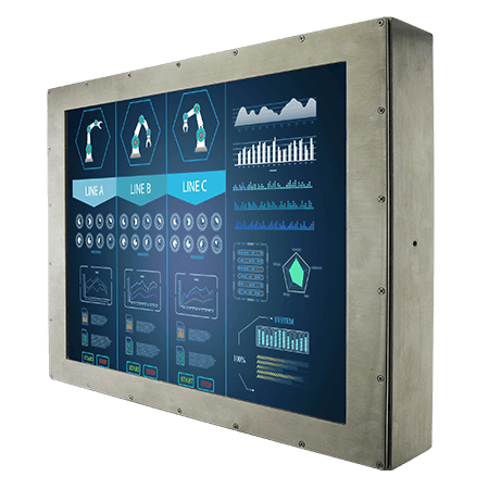 R15L600-67C3ST - Display cu șasiu rezistiv IP67 de 15 inch [2]