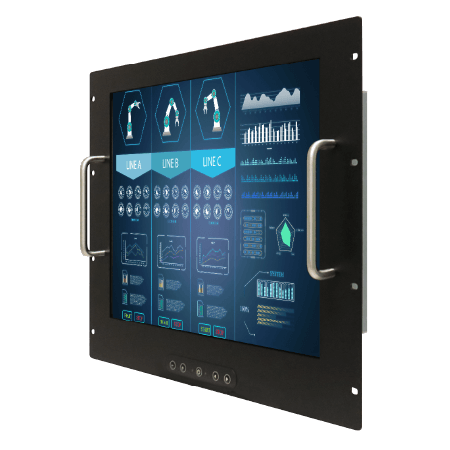 R19L300-RKM1 - Monitor cu ecran tactil industrial de 19 inch [2]