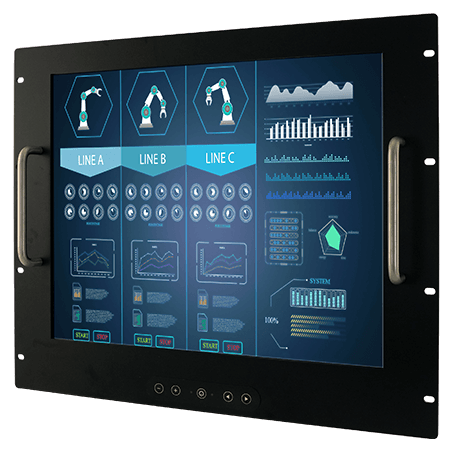 R19L300-RKM2 - Display de 19 inch cu montare pe rack [2]