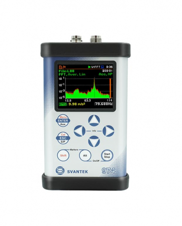 Analizor spectral de vibrații SVAN 974