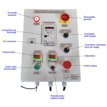 Echipament de testare la lovire a focoaselor ET-LF 30 [4]