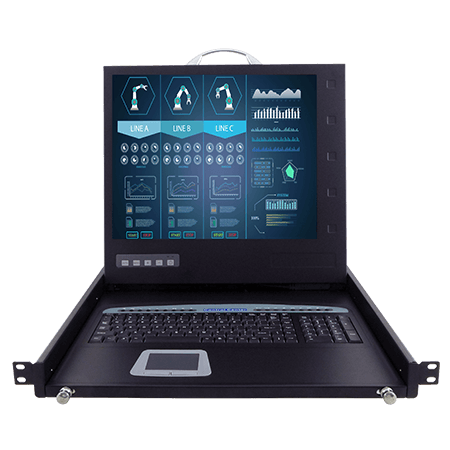 Device-uri Industriale - LDS410D - Sertar pentru consolă de 19 inch