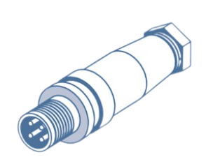 M12 Dop din plastic ABS pentru senzori