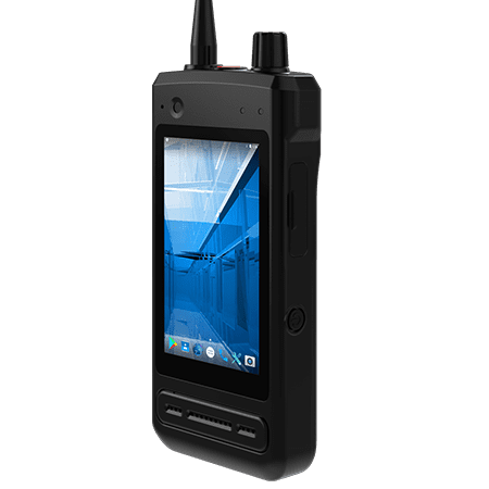Device-uri Industriale - P400M9-DMRBH - Radio PoC multimod de 4 inch cu cititor de coduri de bare