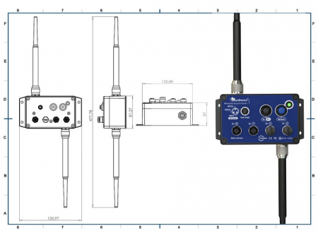 Placă de achiziție 2,4GHz BeanDevice AN-420 [1]