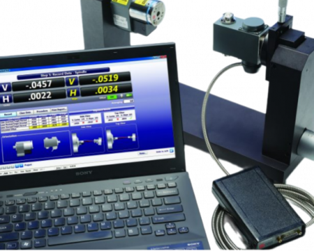 Măsurători geometrice - Sistem de aliniere a strungului L-700