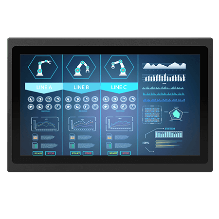 Display-uri Industriale - W22L100-EHB1OD - Display cu montare pe panou tactil PCAP de 21,5 inch