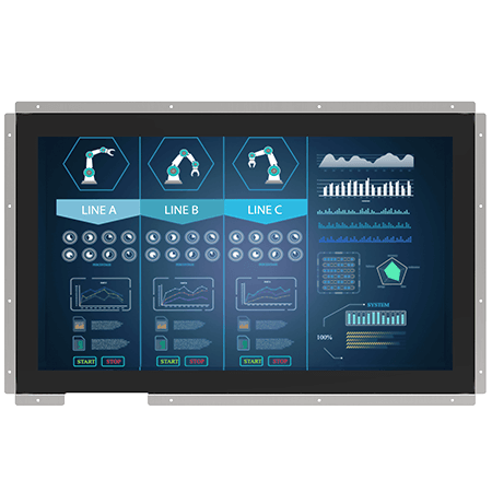 Display-uri Industriale - W32L100-POA3 Display cu cadru deschis multi-touch de 32 inch