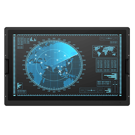 Display-uri Industriale - W43L100-MLA2FP - Display de apărare 4K2K UHD de 43 inch